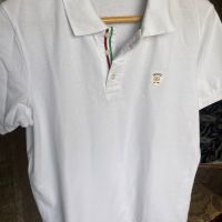 Бяла класическа нова  спортно елегантна блуза с къс ръкав Gucci Гучи памучна памук , снимка 8 - Блузи - 45702530