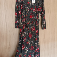 Нова макси флорална рокля , снимка 3 - Рокли - 44956186