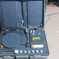 Радиокасетофон с грамофон куфарче Sanyo G2620NK, снимка 2 - Грамофони - 45225000