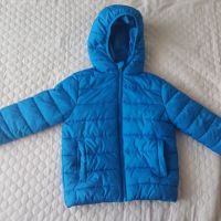 Преходно яке в син цвят с качулка, снимка 2 - Детски якета и елеци - 45277795