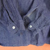 Винтидж ретро соц. дамска дънкова риза Левент 80-те (L/XL) 170 , снимка 4 - Ризи - 45388304