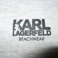 Karl Lagerfeld beachwear мъжка блуза с яка и къс ръкав, снимка 3 - Блузи - 44940828