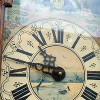 Голям стар стенен часовник- перфектен, снимка 6 - Антикварни и старинни предмети - 45570066