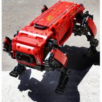 Електрическо куче робот за сглобяване - 936 части с дистанционно управление, снимка 9 - Образователни игри - 45186561