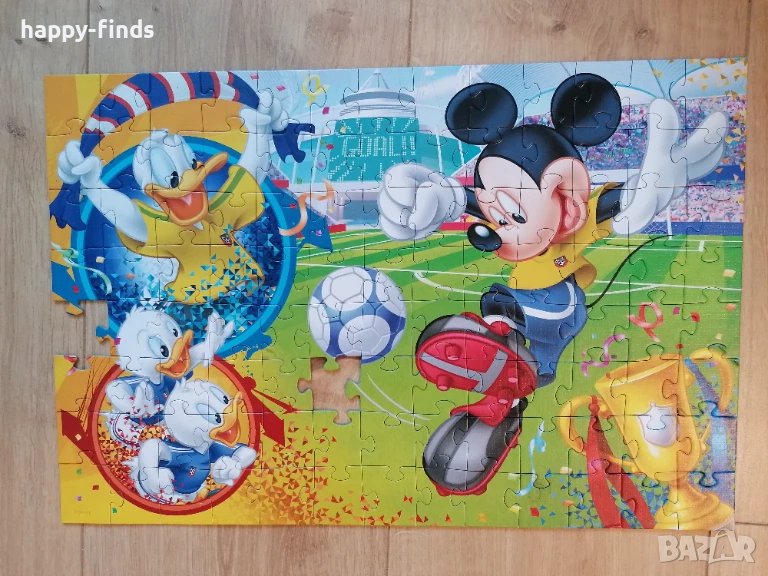 Mickey Mouse & Friends мозайка Трефл и Spider-Man мозайка Clementoni, снимка 1