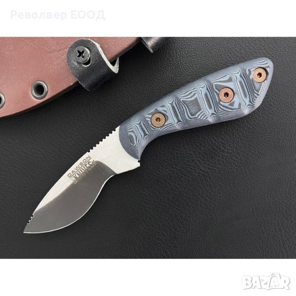 Нож Dawson Pequeno с острие Specter, в цвят pewter/black - 8,25 см, снимка 1