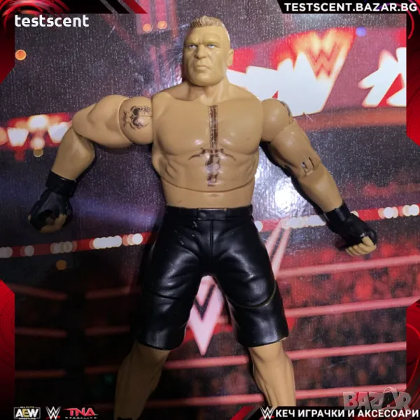 Екшън фигура WWE Brock Lesnar Брок Леснар Mattel Action играчка WWE MMA UFC, снимка 1