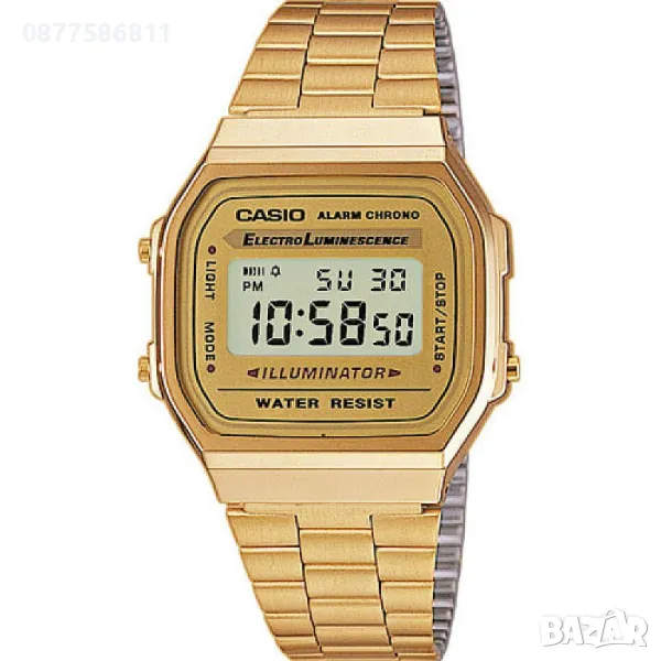 █▬█ █ ▀█▀ ПРОМОЦИЯ НА ЧАСОВНИК CASIO A168WG-9EF. КАСИО A168WG A168, снимка 1