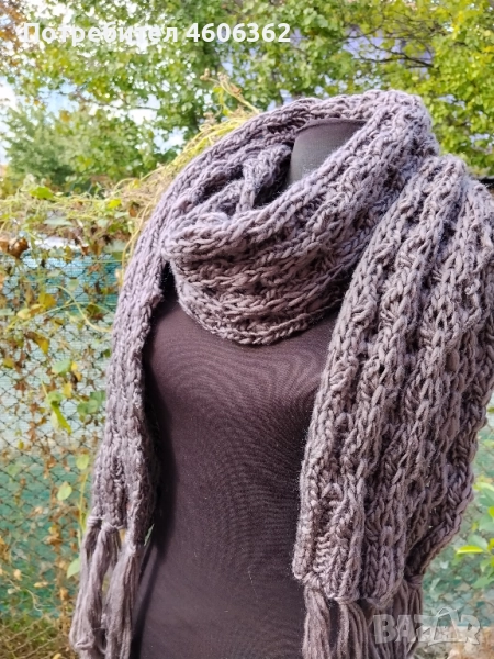 ръчно изработени шалове , снимка 1