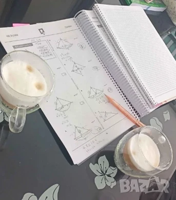 Стъклена чаша за кафе с двойно дъно 200ml, снимка 1