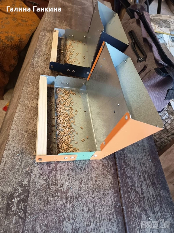 метални хранилки за пагали и каначета, снимка 1