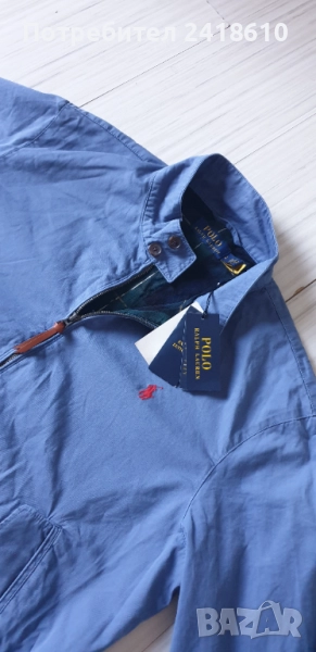 POLO Ralph Lauren Twill Jacket Cotton Mens Size L Пролет - Есен НОВО! ОРИГИНАЛ! Мъжко Яке!, снимка 1