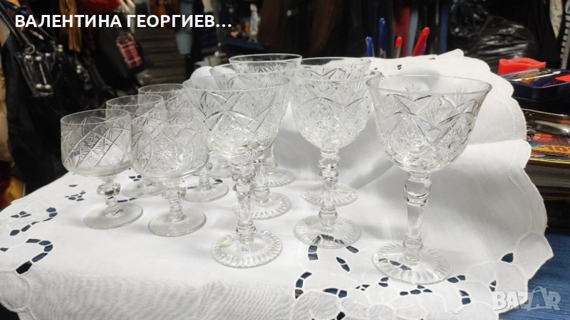 Кристални чаши нови , снимка 1