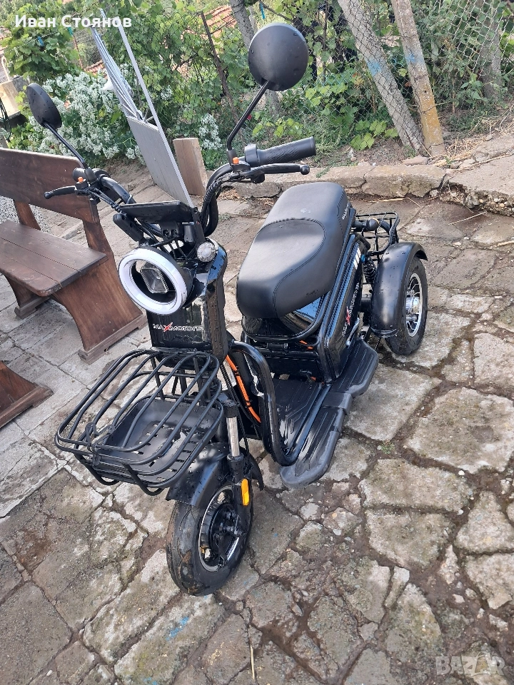 Електрическа триколка. тротинетка, снимка 1