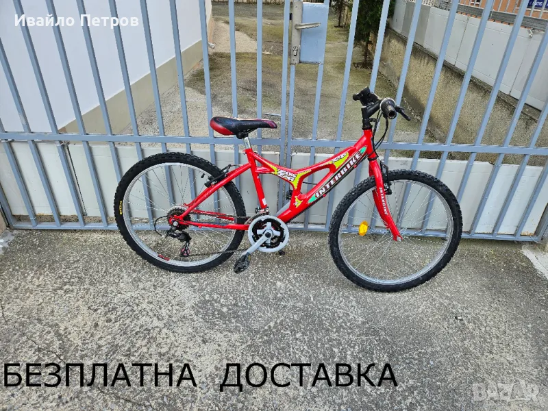 велосипед 24 цола INTERBIKE-шест месеца гаранция, снимка 1