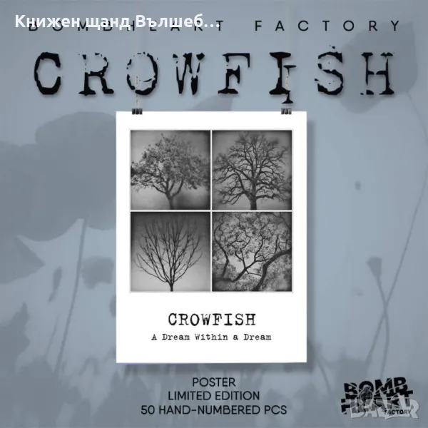 Poster - Плакат - Български Групи - Рок - Метъл: Crowfish - A Dream Within A Dream , снимка 1