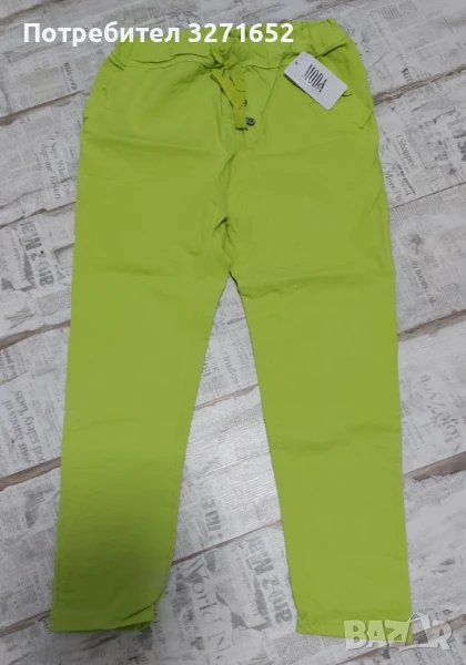 Панталон светло зелено, снимка 1
