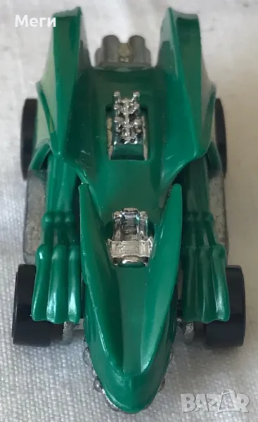 Колекционерска Количка Hot Wheels – Green Dragon Style Car – Мащаб 1:64, снимка 1