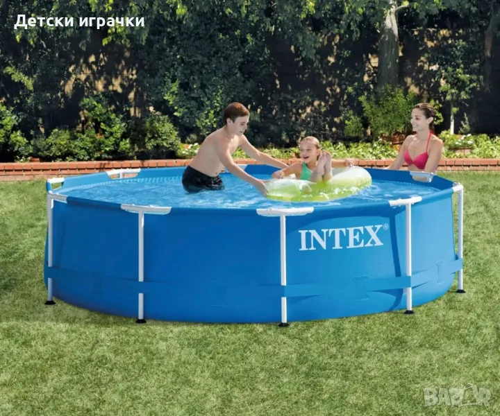 Сглобяем басейн INTEX Metal Frame с филтърна помпа, 305 х 76 см., снимка 1