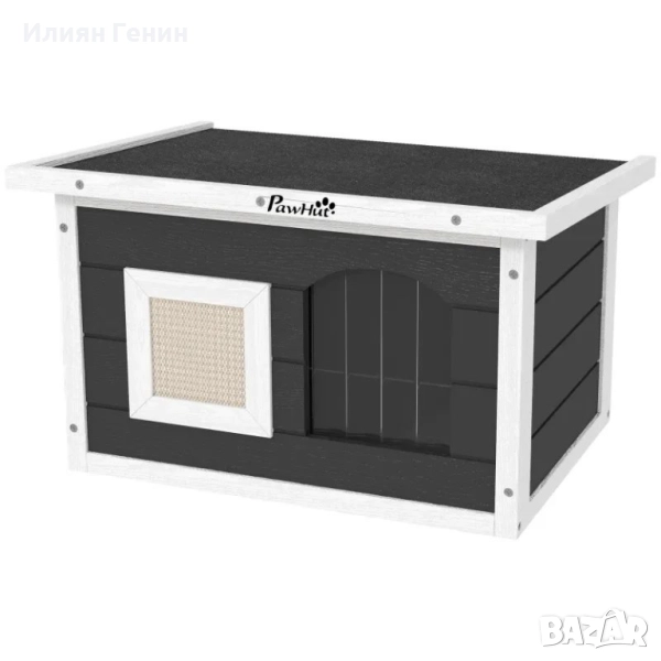 Къщичка за котки  и зайци PawHut, снимка 1