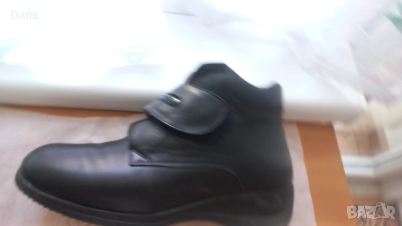 Дамски зимни естествена кожа обувки , снимка 1