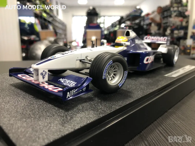 Метална колекционерска количка HOT WHEELSF1 BMW Willams FW 23 1:18, снимка 1