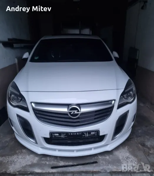 Преден Лип Спойлер Опел Инсигния ОРС , снимка 1
