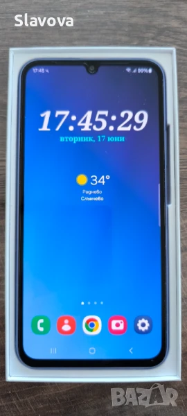  Samsung Galaxy A34 5G Dual SIM, Awesome Violet , снимка 1