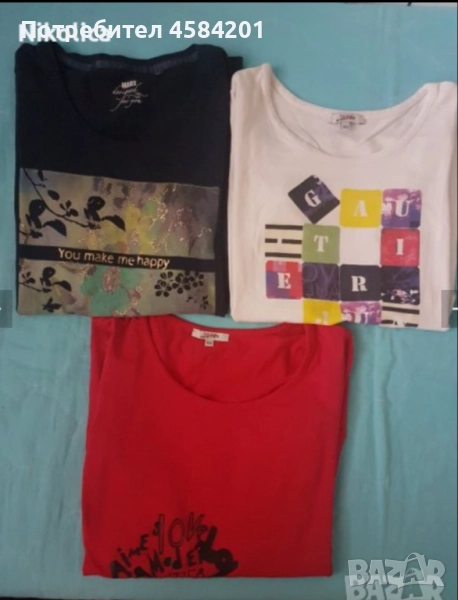 Детски  блузи GAULTIER и MARX, за 16г, 164 см.ОРИГИНАЛНИ!, снимка 1