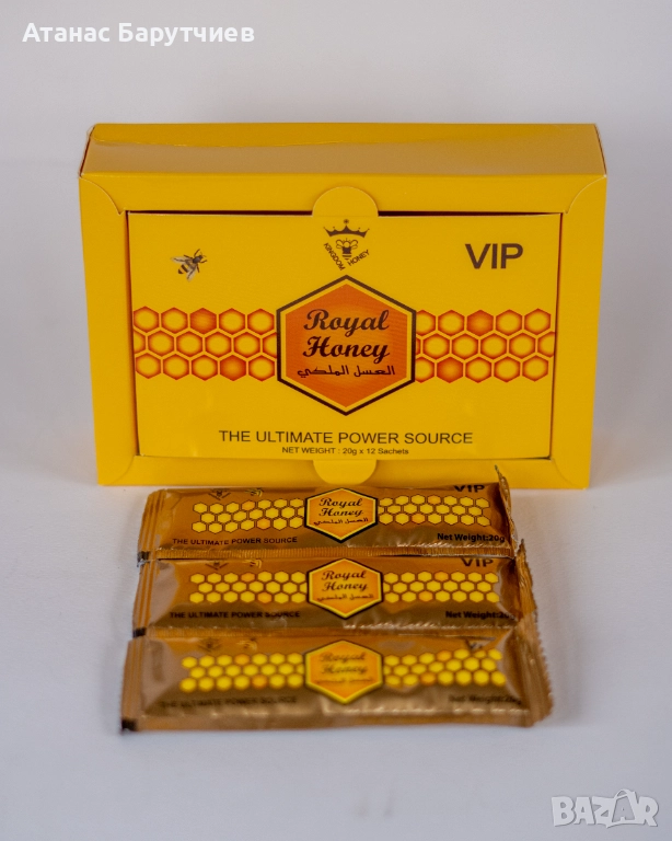 Royal honey / Кралски мед сашета, снимка 1