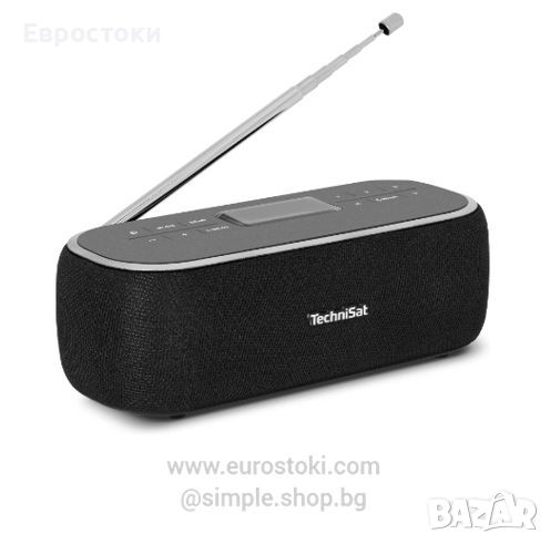 Преносимо радио TechniSat Viola BT 1, DAB+ цифрово радио и Bluetooth високоговорител, снимка 1