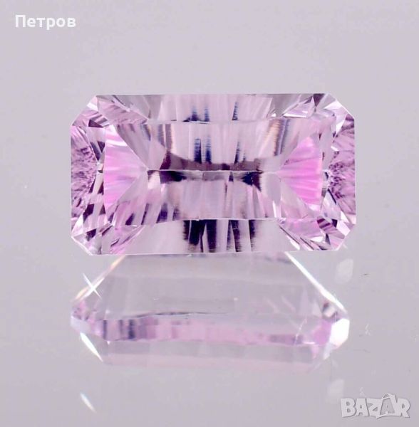 Безупречен 12.60 Ct естествено розов мойсанит !!! Промоция!!!, снимка 1