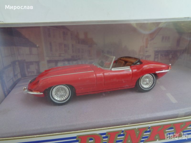 1:43 DINKY MATCHBOX JAGUAR E TYPE 1968 КОЛИЧКА МОДЕЛ, снимка 1