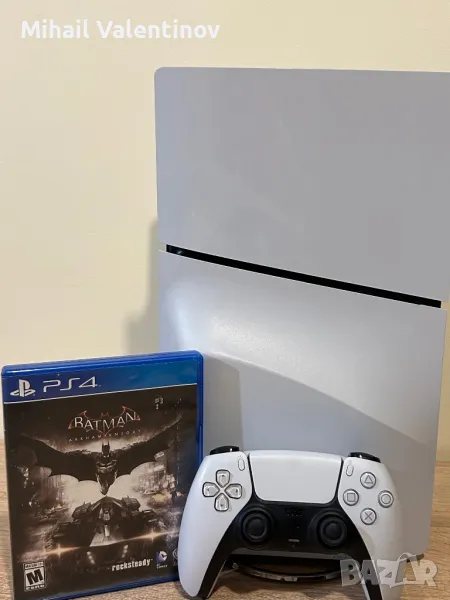 Playstation 5 Slim 1TB с оригинален контролер и игра , снимка 1