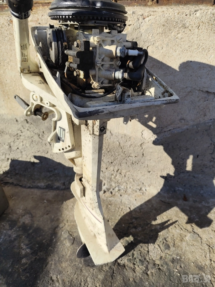 Извънбордов двигател Johnson 4 к.с., снимка 1