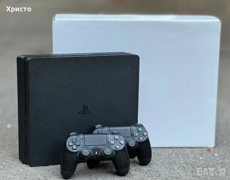 Конзола PlayStation 4 Slim 1TB Black, Sony PS4, снимка 1