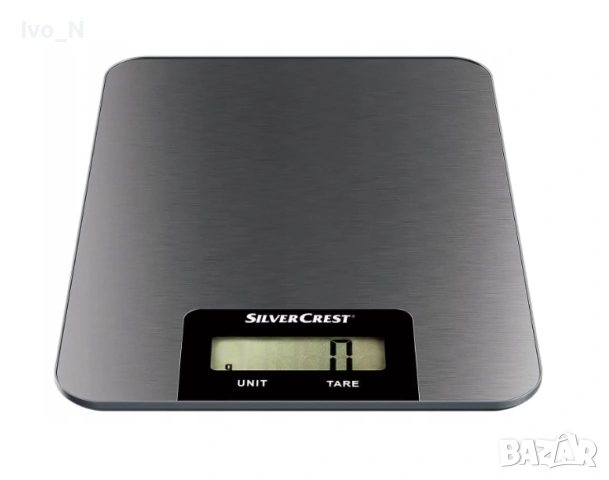 Електронна кухненска везна SilverCrest, 5 кг-сива.