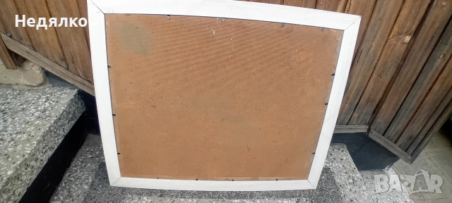 Стара картина,масло на фазер,J.Milora, снимка 5 - Антикварни и старинни предмети - 54168766