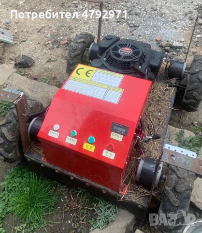 САМОХОДНА КОСАЧКА ЗА ТРЕВА С ДИСТАНЦИОННО УПРАВЛЕНИЕ, снимка 2 - Градинска техника - 54156955