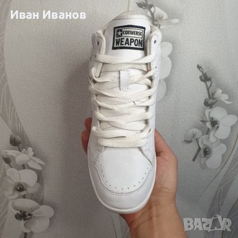 кецове CONVERSE superge WHITE W WEAPON MI  номер 40 , снимка 9 - Кецове - 31593670