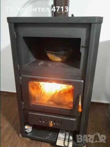 Камина с водна риза и фурна, снимка 2 - Камини - 53195275