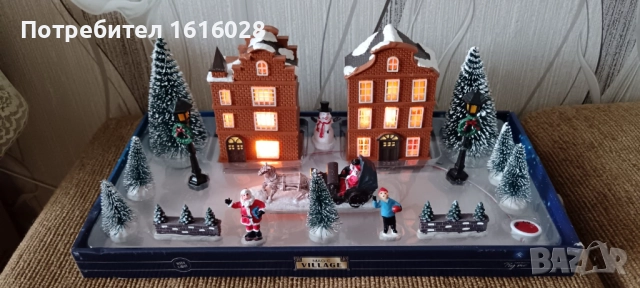 Нови LED светещи селца на фирмата MAGIC VILLAGE.с 2 светещи къщички, снимка 14 - Декорация за дома - 48360864