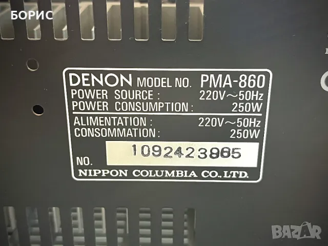 Усилвател DENON PMA-860, снимка 10 - Ресийвъри, усилватели, смесителни пултове - 47839756