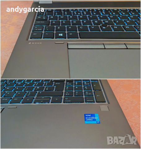 HP ZBook Fury 15 G8/Intel Core i7-11850H/16GB RAM/512GB SSD NVMe/Intel UHD/15.6 FHD IPS WorkStation, снимка 11 - Лаптопи за работа - 45795352