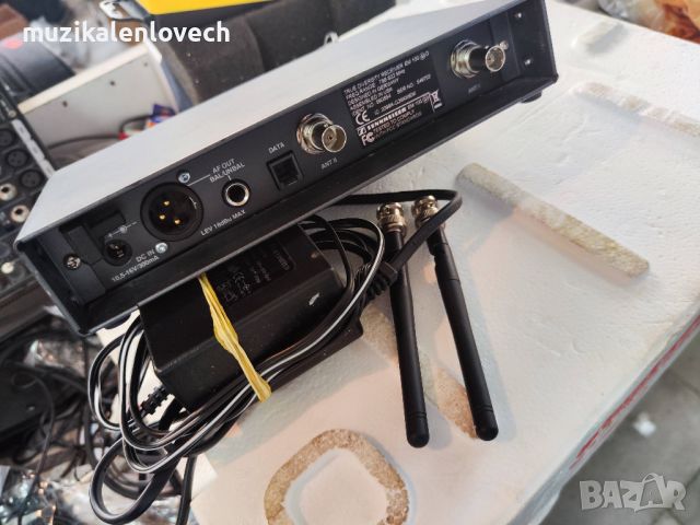 Sennheiser EM100/G2 receiver безжичен приемник /786-822 MHz/, снимка 3 - Микрофони - 45978889