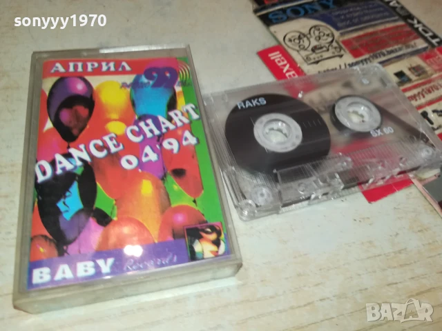 DANCE CHART 04,94 TAPE 1306251718, снимка 9 - Аудио касети - 50657021