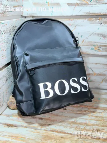 Дамска черна раница Hugo Boss🎒Balenciaga🎒Gucci🎒Christian Dior Код D1359, снимка 5 - Раници - 47975316