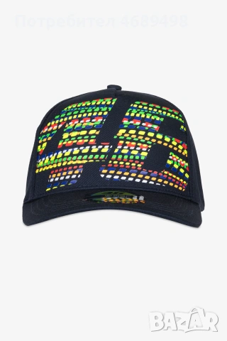 VR46 шапка – официален VR46 MotoGP аксесоар – Valentino Rossi стил, снимка 2 - Шапки - 53220723