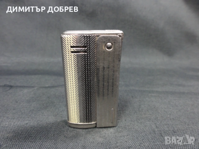 СТАРА РЕТРО БЕНЗИНОВА ЗАПАЛКА IMCO STREAMLINE 6800 AUSTRIA, снимка 2 - Антикварни и старинни предмети - 53476619