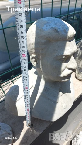 БЮСТ НА СТАЛИН ВОЖДА, снимка 7 - Антикварни и старинни предмети - 50697499